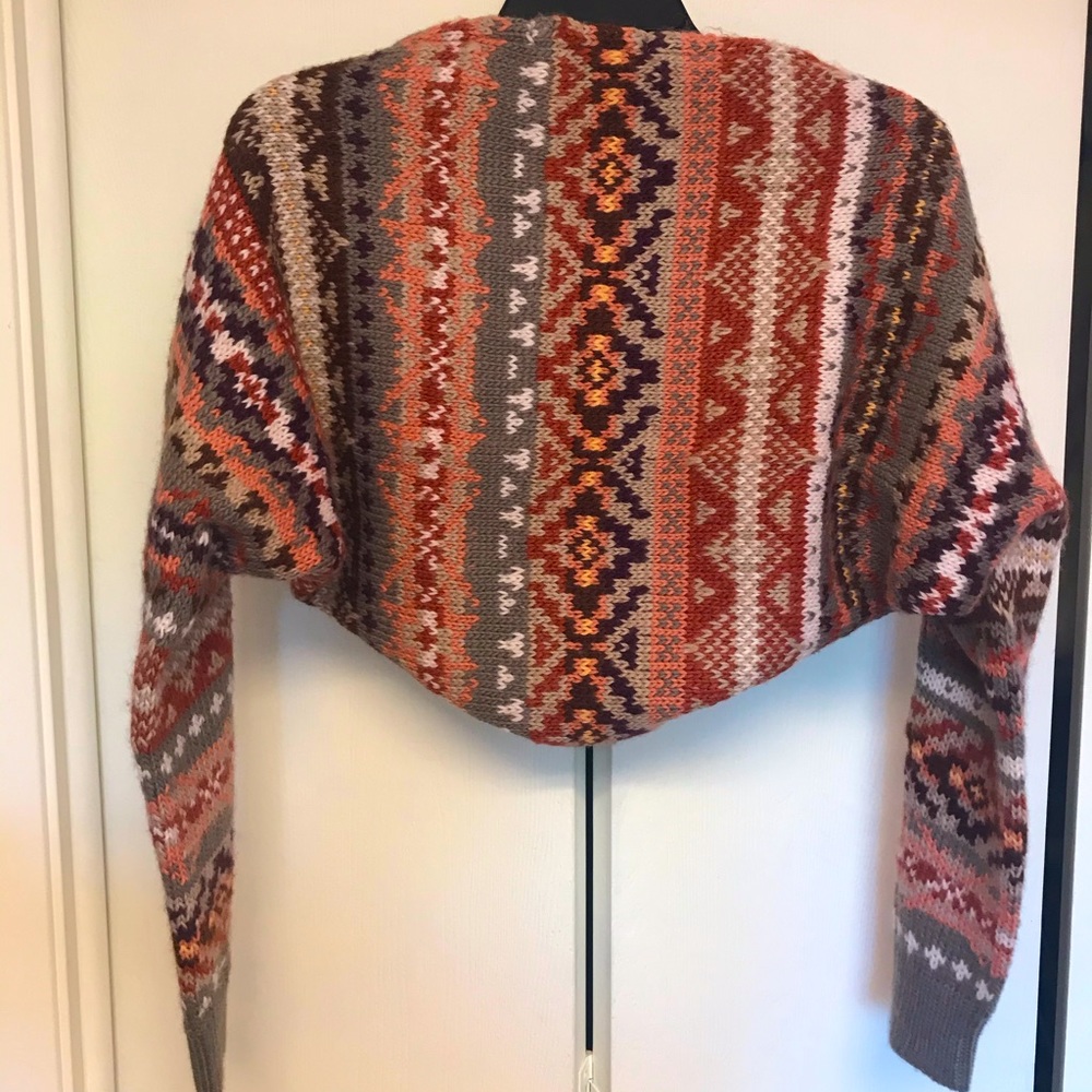 Free People cardigan Bolero cropped sweater shrug